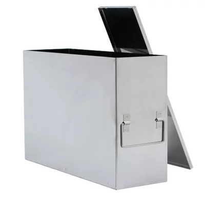Upright single tray incl lid, height 278mm